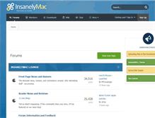 Tablet Screenshot of forum.onmac.net
